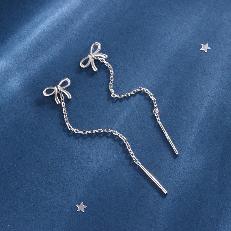 Europäische und Amerikanische Schwarze Tropfen Quaste Lange Ohrringe Neue Mode Party Luxus Accessoires Für Damen Temperament Schmuck