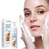 SADOER Detergente Viso Frutta Schiuma Detergente Viso Mousse Cocco Vitamina C Idratante Idratazione Cura della Pelle del Viso