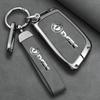 NEW Zinc Alloy Leather Car Key Case Cover Shell for DongFeng AEOLUS 2022 Keyring Keyless Protection Accessories