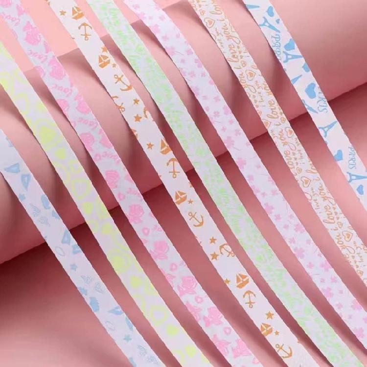 Double Sided Folding Star Paper Strips Decorations Folding Paper for Art Crafts
