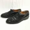 Salvatore Ferragamo Vintage Made In Italy Size 6.5EE (24.525.0cm) Wingtip Business Shoes Black Men's(USED)