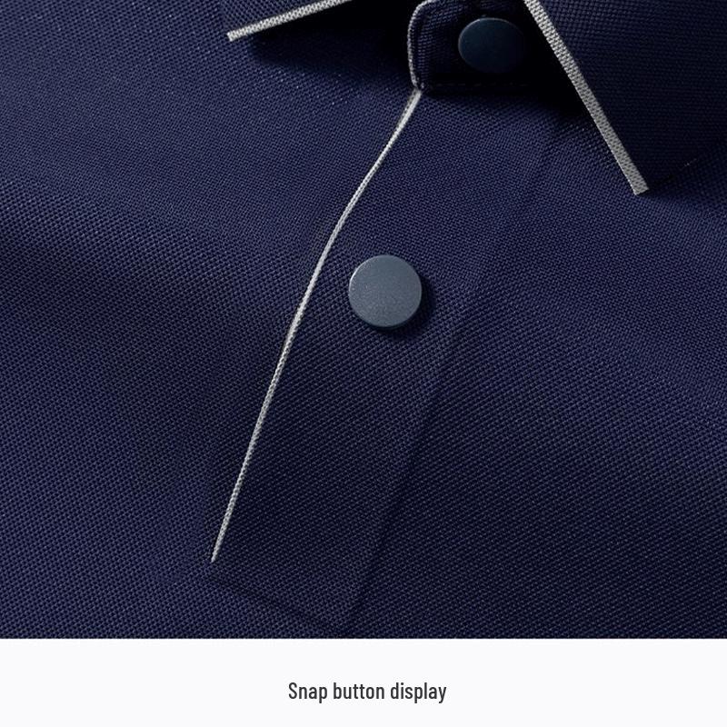 Pierre Cardin Men's Business Casual Anti-Wrinkle Polo Shirt