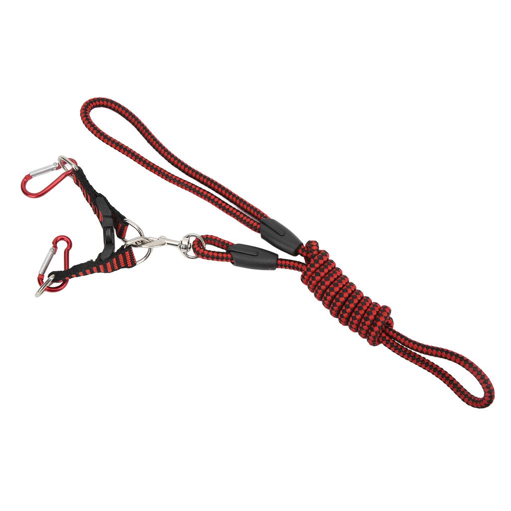 RC Traction Rope Nylon Winch Recovery Strap Universal for 1 5 1 8 1 10 Remote Control CarRed