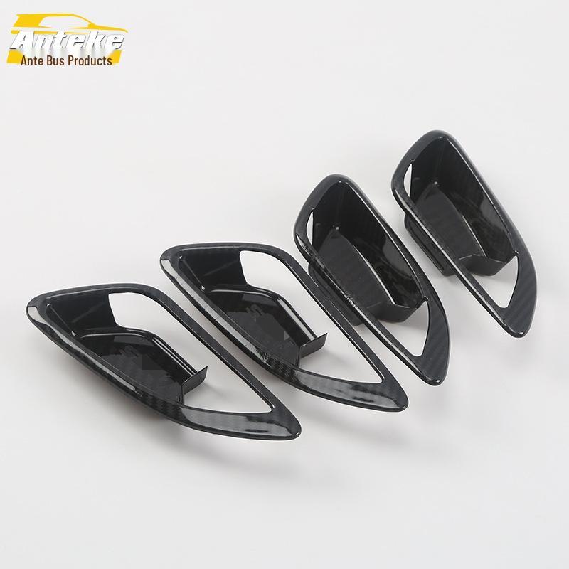 Compatible with 18 IX35 Models: Interior Door Bowl Decorative Frame & Anti-Scratch Handle Protective Film.