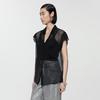 JNBY 100% Mulberry Silk Loose-Fit Women's Commuter Shirt