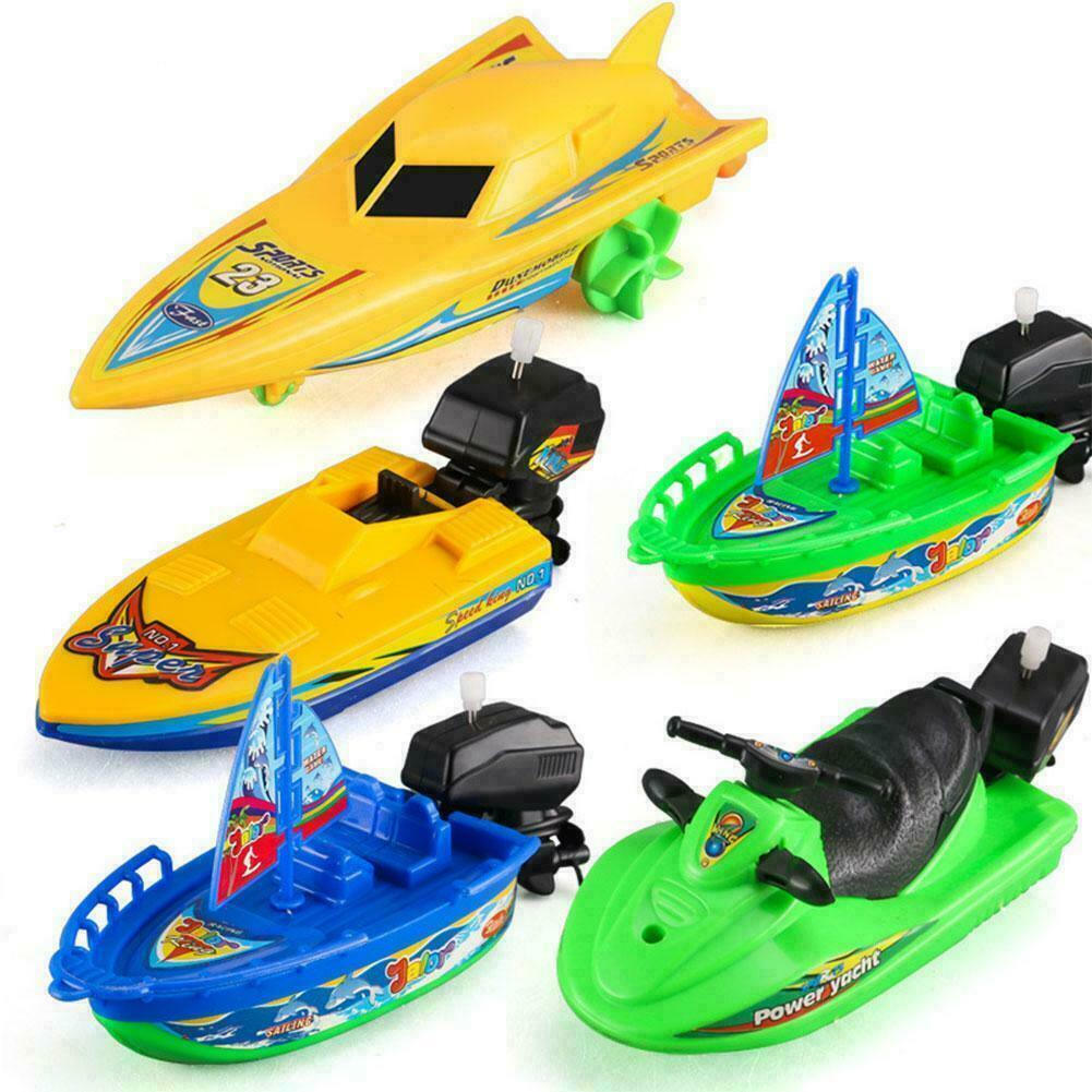Buy 1 X Wind Up Clockwork Boat Ship Toys Play Water Bath Toy For