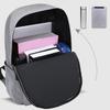 Casual Minimalist Backpack Large Capacity Multi-Compartment Travel Trendy College Student Schoolbag Computer Bag Business Bag