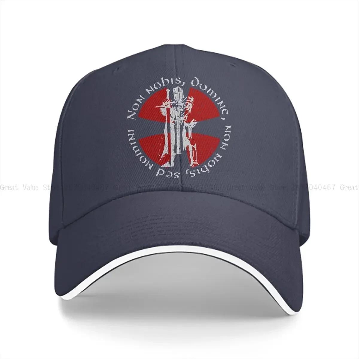 

Washed Men s Baseball Cap Templar Cross Trucker Snapback Caps Dad Hat Knights Templar Golf Hats One Size