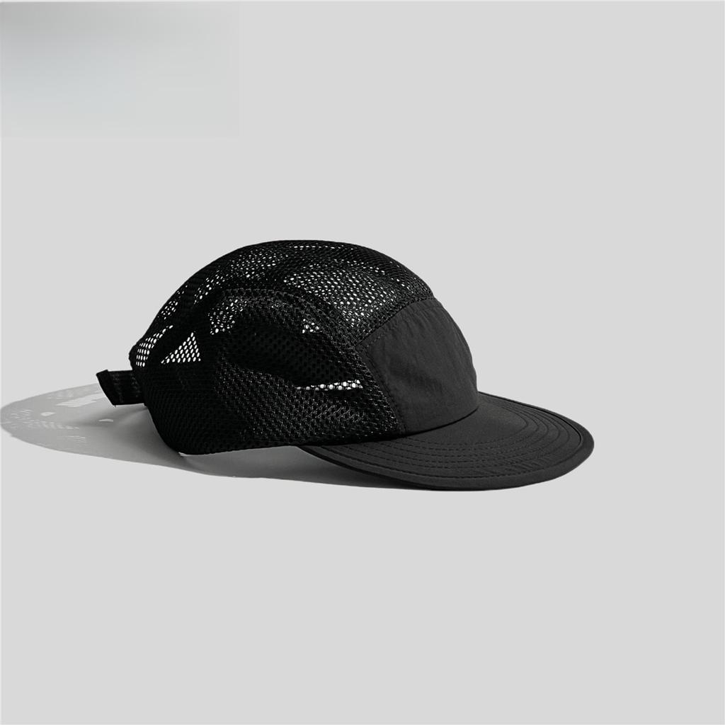 Summer Breathable Mesh Baseball Cap Japanese Peaked Cap Tooling Five-piece Cap