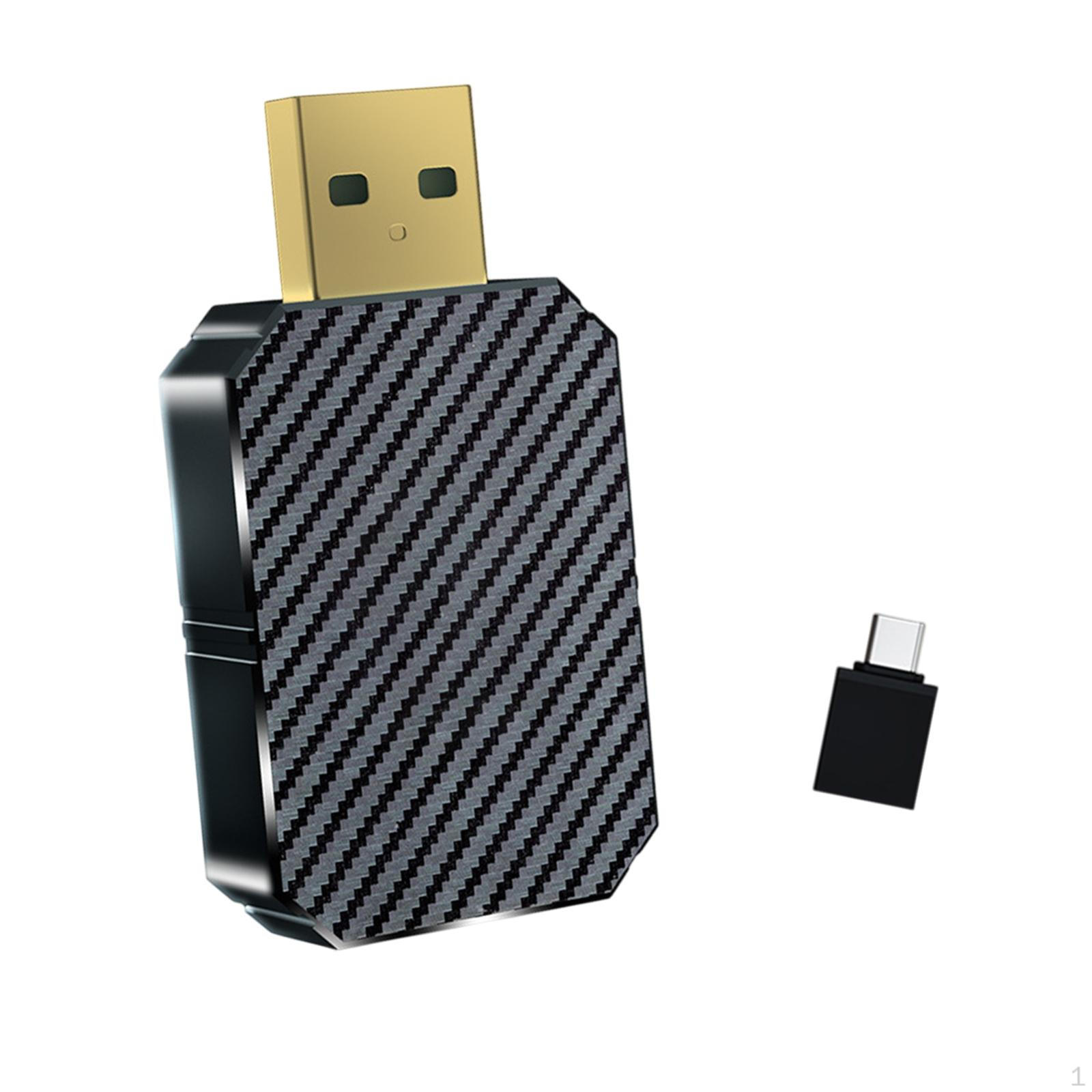 

Адаптер для автомобильного медиаплеера преобразует проводное соединение в быстрое стабильное соединение с низкой задержкой золотой