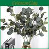 Artificial Leaves Eucalyptus Robusta Smith For Wedding Decor Party