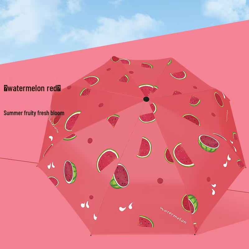 Fully Automatic 24-Rib Folding Umbrella: Large, UV-Resistant, Sun & Rain Protection with Custom Logo Options