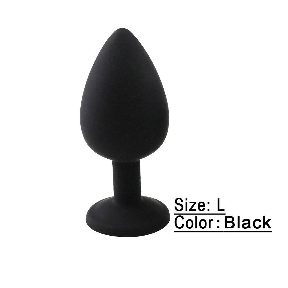 Sex Toys Products Adults Crystal Jewelry Mini Butt Plug Silicone Anal Plug Bullet Vibrator Prostate Massager