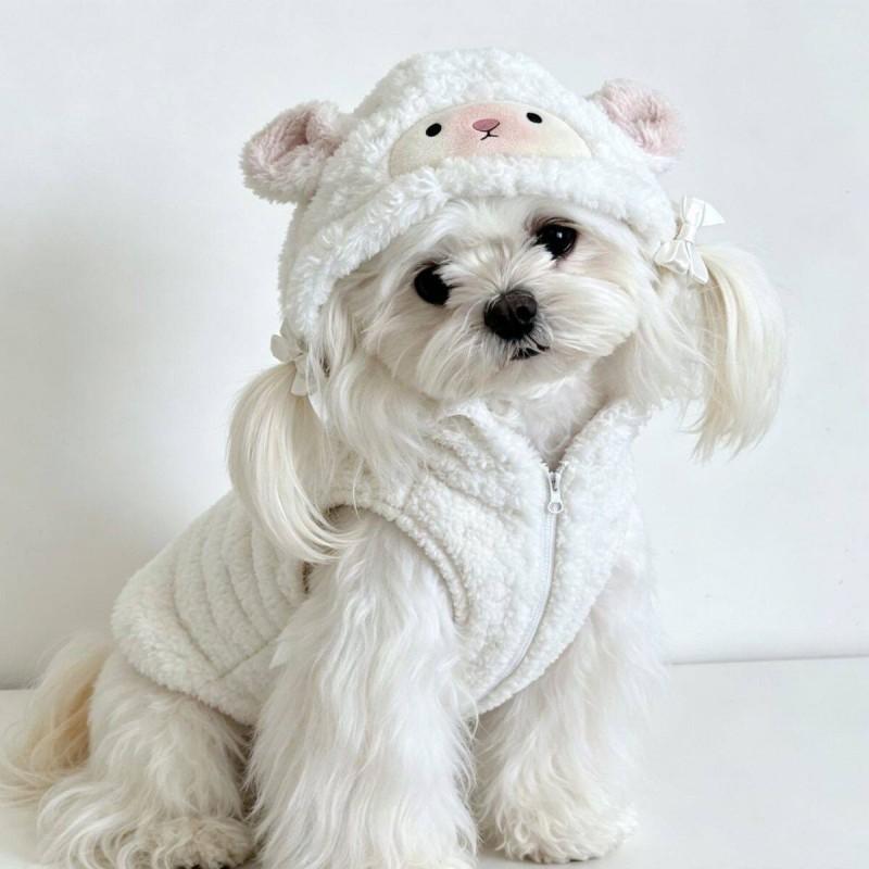 Pet Vest Coat Small Dogs Cats Winter Warm Jacket Teddy Puppy Kitten Clothes