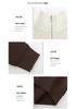 Women's Color Block Striped Lapel Sweater - Cozy Half-Zip Knit, Thick & Loose for Autumn/Winter.
