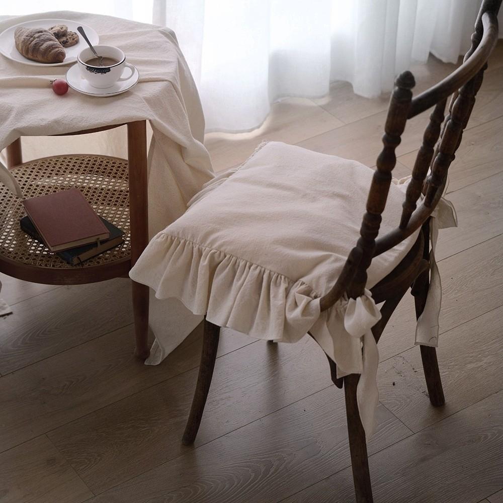Vintage Seat Mat Cover Soft Chair Slipcover Home Decor Chair Cushion Covers Kitchen Chair