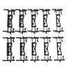 10PCS Lancer Roof Clips MN142343, Roof Moulding Drip Rail Clip MN142343, for Lancer EVO 2002-2016, for Outlander Sport 2011-2016