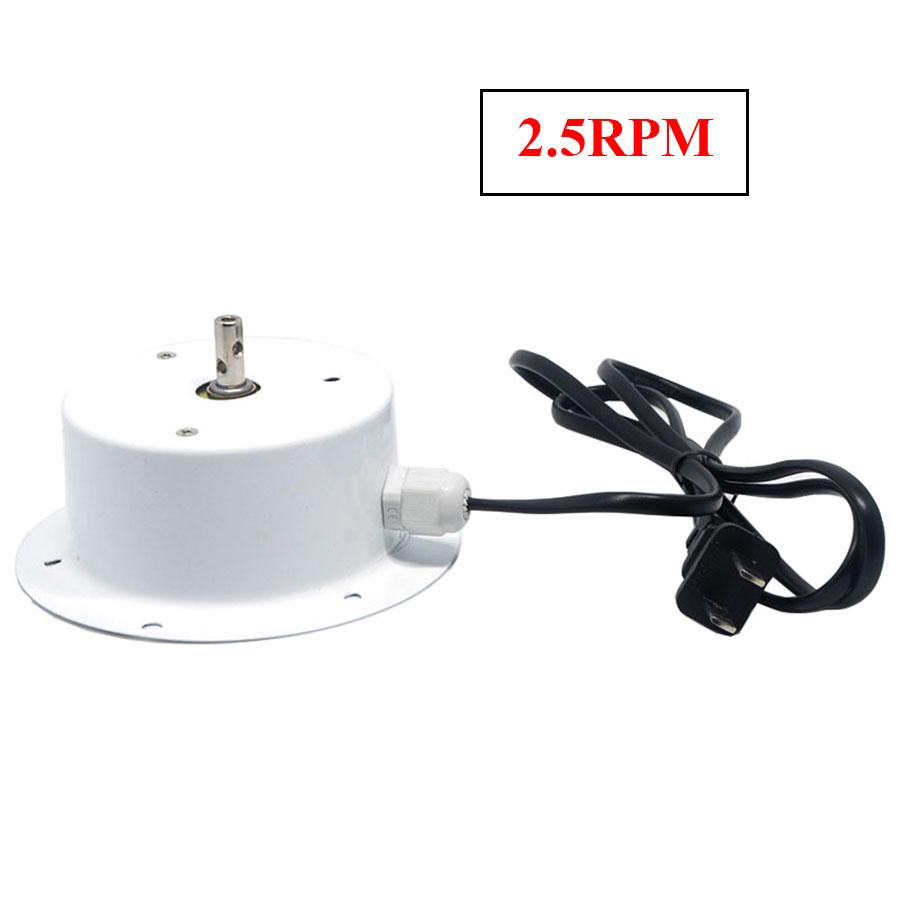 1.5/2.5RPM Rotating Disco Ball Disco Ball Mount Electric Motor for 6 8 12 Inch Disco Mirror Ball for Party DJ Pubs Wedding Decor