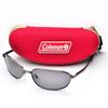 Coleman Polarized Sunglasses CO3008-1 Red with Hard Case