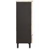 Highboard with Door White Washed Surface 60 x 33 x 100 cm