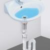 Copper Bounce Drainer for Bathroom Handwashing Basin with Deodorizing Drain Pipe