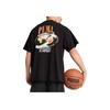 Puma Hoop Dreamz Αθλητικό Casual Μπλουζάκι Κοντομάνικο με Στρογγυλή Λαιμόκοψη Unisex Μπλουζάκια Μαύρο 630503-01