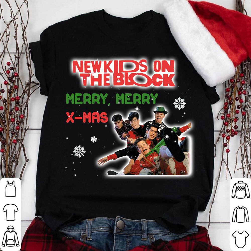 Merry Christmas New Kids on the Block Tshirt Cotton For men S4XL MO430 Unisex T-Shirt S