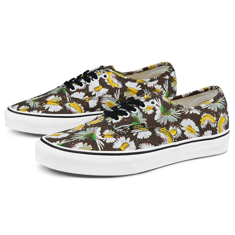 Vans Authentic 'Mutated Daisy Black' Sneakers VN0A5HZS9FV