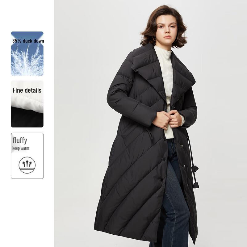 Shetu Women's Mid-Length Commuter Duck Down Jacket