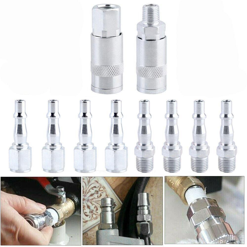 

Quick Release British style Joint 1/4 BSP Tool Compressor Connector Hose Fittings Air Line