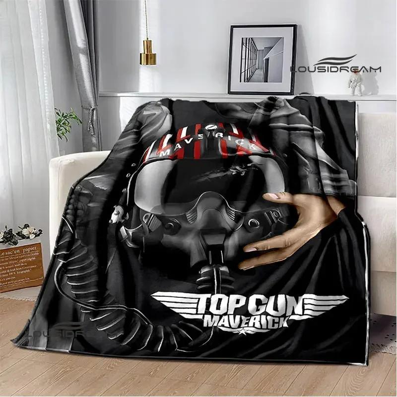 Movie TOP GUN printed blankets flannel Warm blanket throw blankets Picnic blanket Home Travel blanket Bedding Birthday Gift