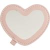 Rilakkuma Heart Mirror Pouch Bruised Pink CA52402 San-X