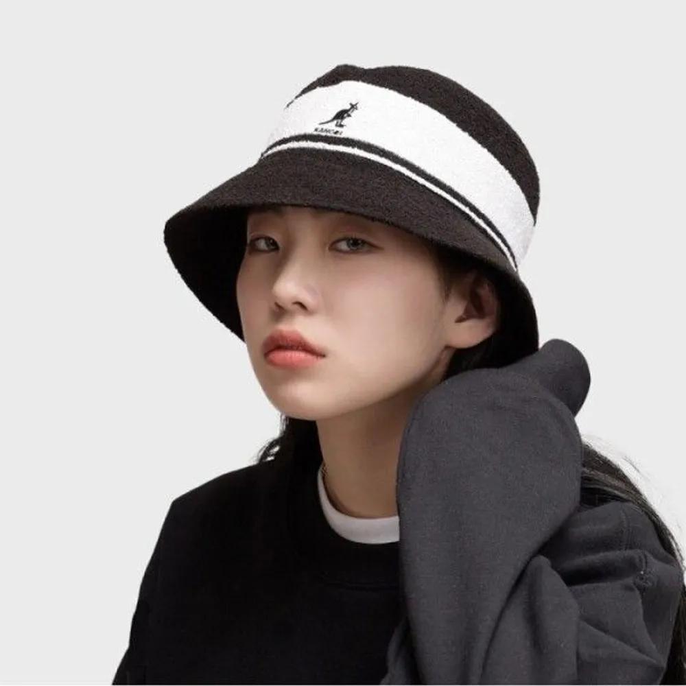 KANGOL Bermuda Stripe Bucket Hat K3326ST NAVY