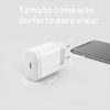 Power Adapter - USB-C - 20W - PD 3.0 Fast Charging - 2M Cable - Compatible iPhone 13
