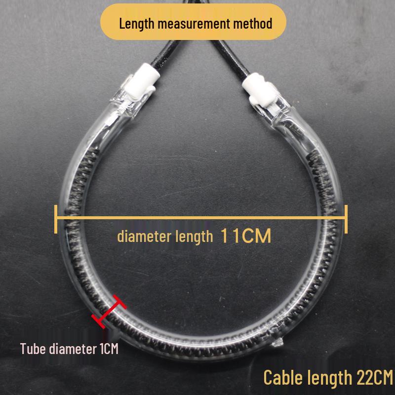 Halogen Air Fryer Carbon Fiber Heating Tube for Universal Oven and Barbecue