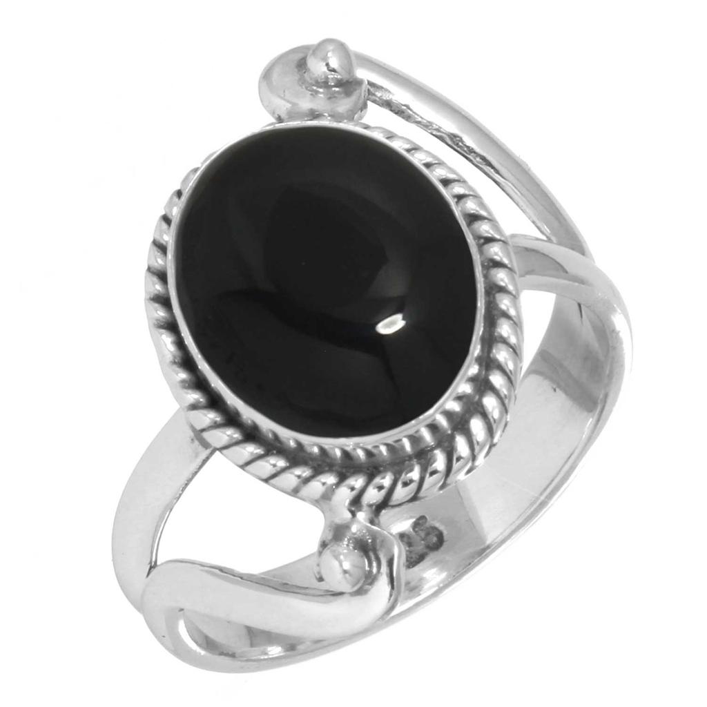 925 Sterling Silver Ring Women Gemstone Handmade Jewelry Anniversary Gift Amber Amethyst Black Onyx Carnelian Garnet Quartz Green Onyx Gold Stone Boho