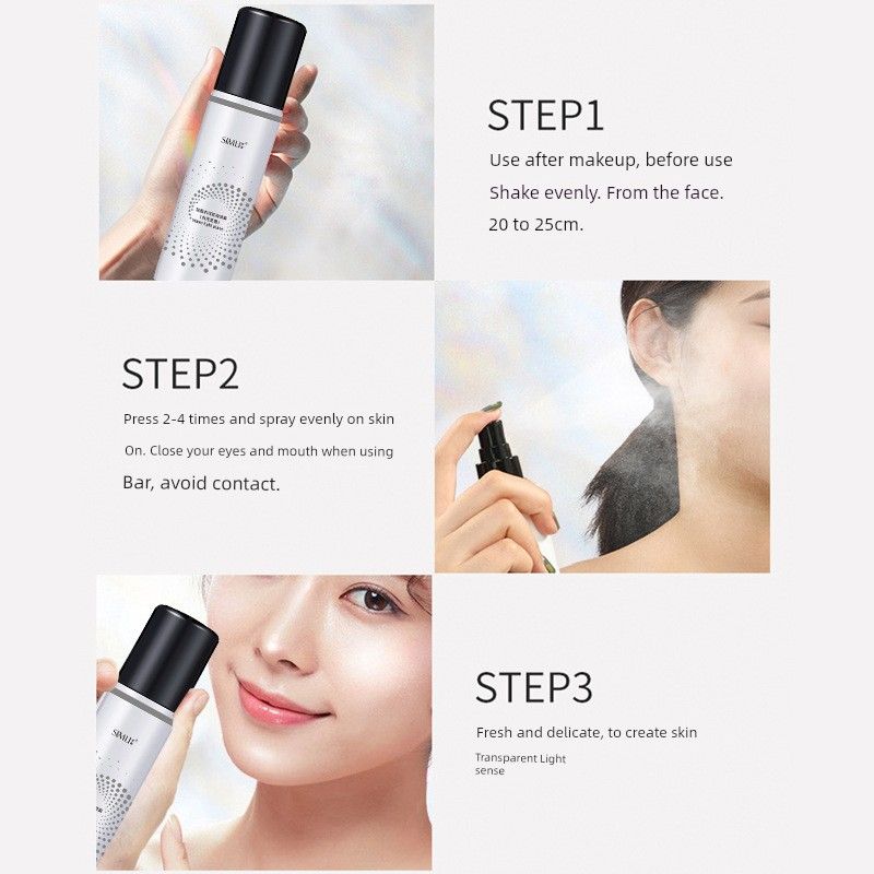 Genuine Goods Silk Screen Makeup Mist Spray Moisturizing Nourishing, Hydrating and Moisturizing Lotion Refreshing Oil Control Brightening Lotion Spray