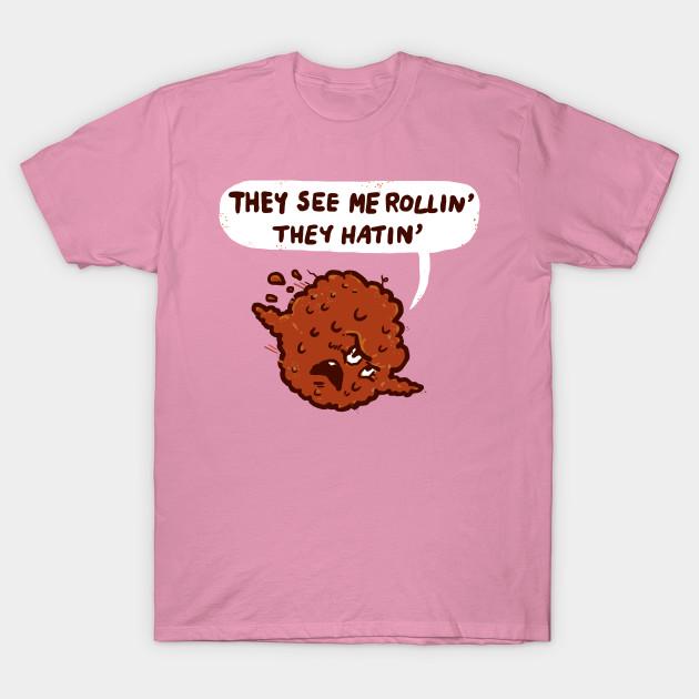 T Shirt Women Meatball Harajuku Print Kawaii Tshirt Summer Short Sleeve Female T-Shirt Top Tee