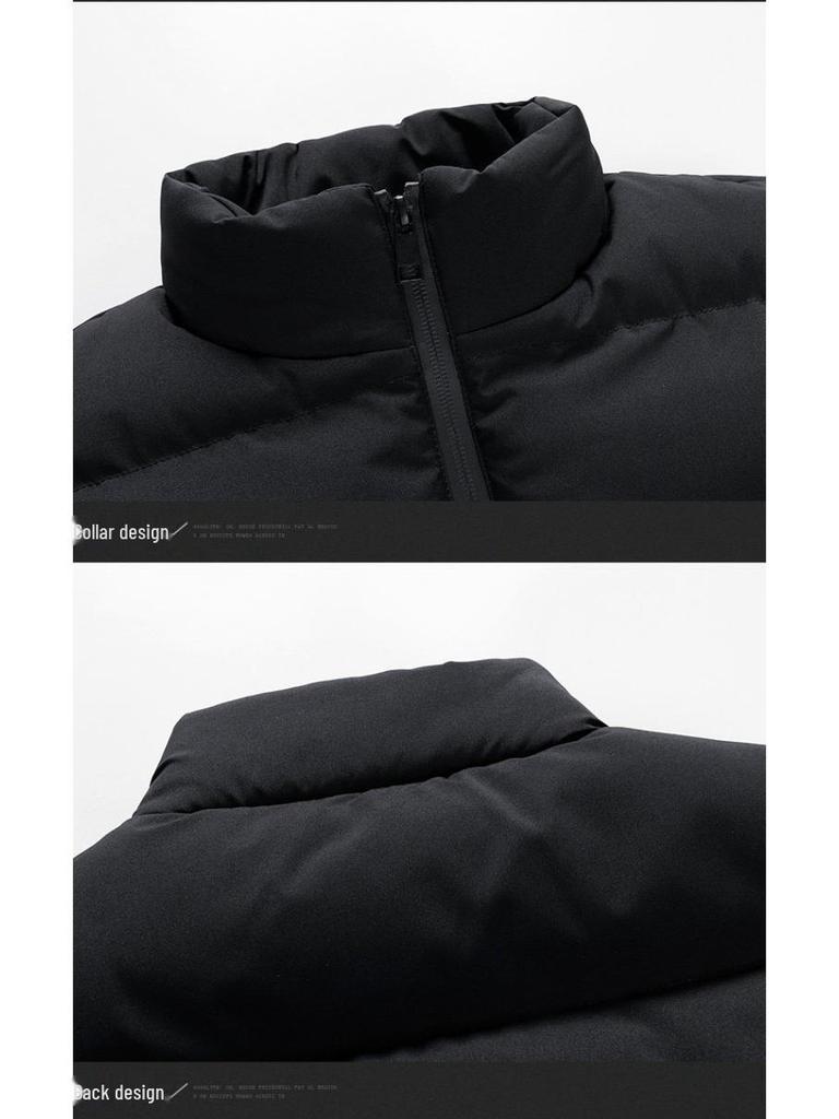 Men's Autumn/Winter Cotton Vest: Trendy Sleeveless, Thick Padded Jacket for Couples