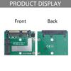 Laptops Mini PCIE SSD Expansion Card mSATA SSD To 2.5in SATA3 Conversion Adapter 6Gbps Fast Transfer