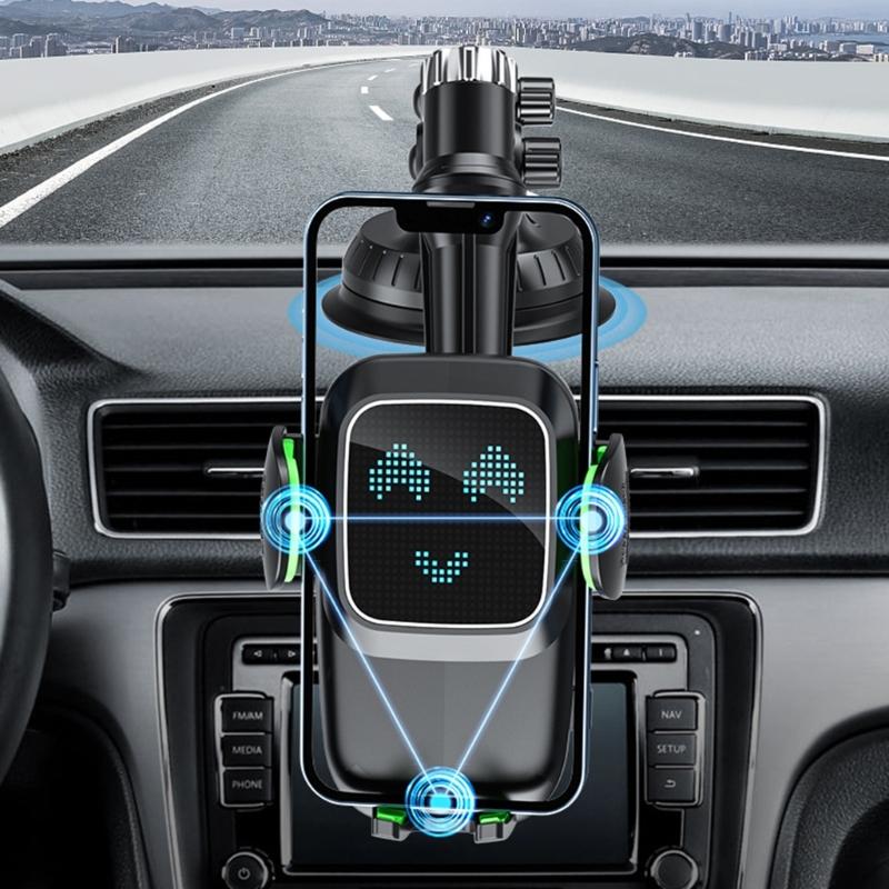 For Car Phone Rack Mount Universal Holder Air Vent Holder Dashboard Windshield Mount Suction Cup Support Handsfree Stand