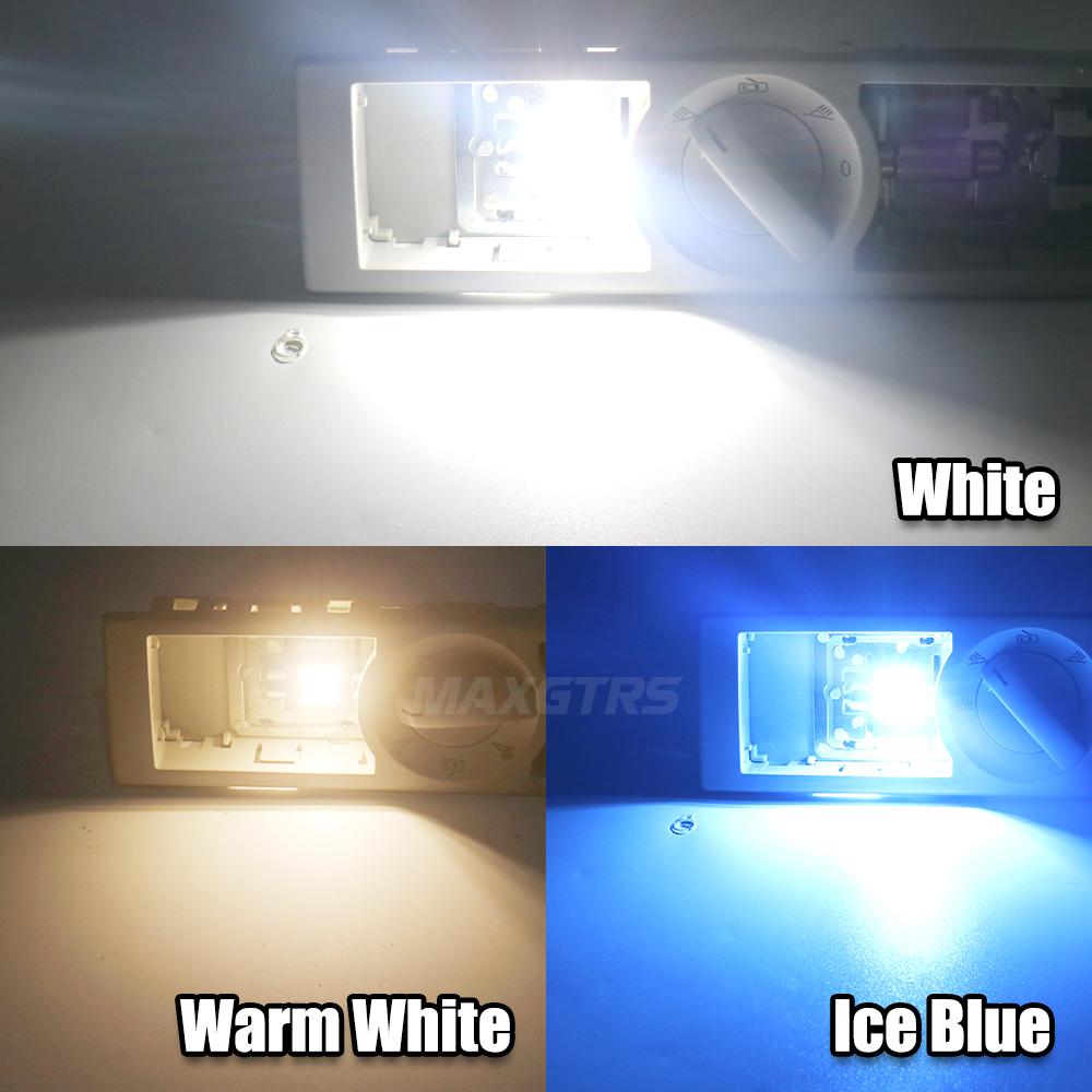 MAXGTRS 2X 12V 24V Festoon C5W C10W 3030 Chip Bulb Canbus Car LED Interior Dome Reading License Plate Lights 6000K