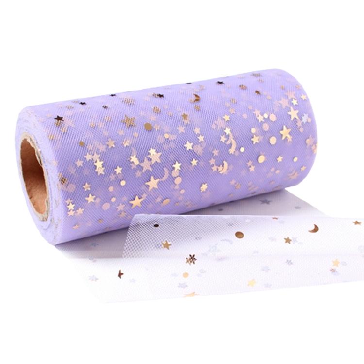 DIY Sequin Tulle Hair Bows Handmade Materials Fancy Color Romantic Decoration