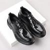 New Leather Shoes British Business Men's Shoes Comfortable Soft-soled Leather Shoes Versatile Dress Shoes Retro Casual Leather Shoes