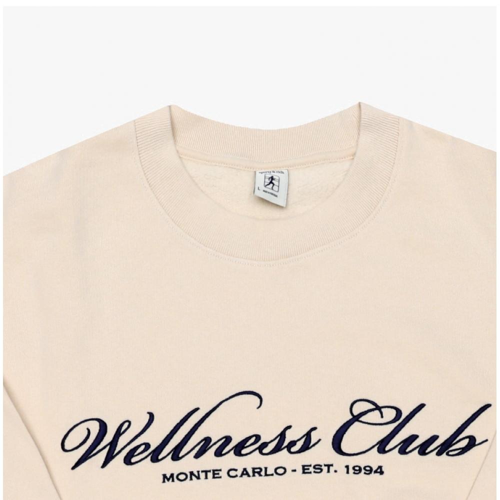 Sporty   Rich Wellness Club Embroidered Unisex Sweatshirt St071620081cr01