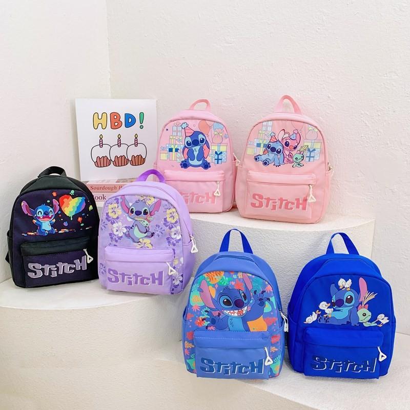 Trendy Cartoon Patterned Stitching Backpack For Boys And Girls Age 3 To 6 Years