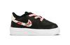 Nike Air Force 1 '18 Vintage Floral Low Top Skateboard Shoes Black Infant And Toddler BQ2465-001