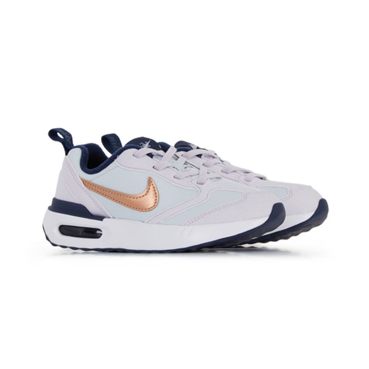 Nike Air Max Dawn Se Sports Recycled Materials Low Top Kids Casual Shoes Kids Sneakers Orange White DC9318-007