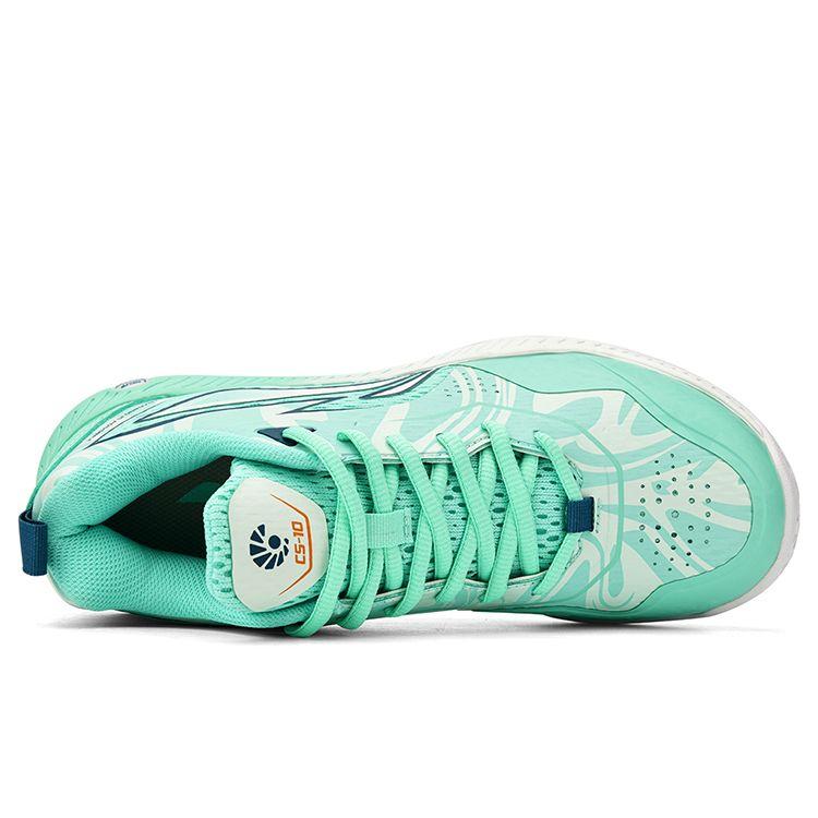 Li Ning Casual Versatile Non-Slip Wear-Resistant Low-Top Badminton Shoes Unisex Shoes Ice-Green AYZT003-3