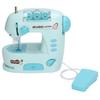 Children Electric Sewing Machine Toy with Threader Ruler Interesting Small Electric Sewer Toy for
